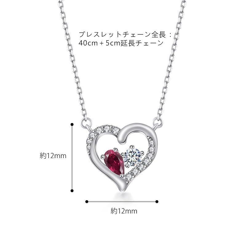 PHNIBIRD] ハートネックレス レディース シンプル 「心から愛する 