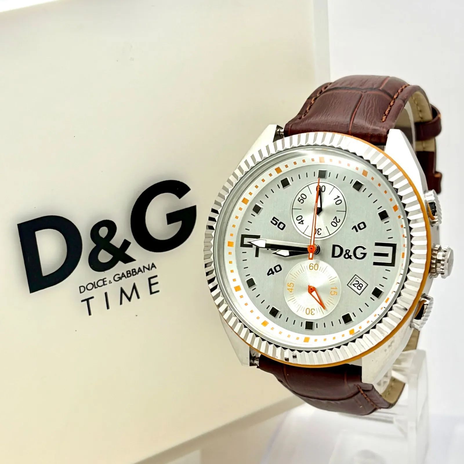 箱付/新品電池】D&G ドルチェ&ガッバーナ ドルガバ メンズ 腕時計 