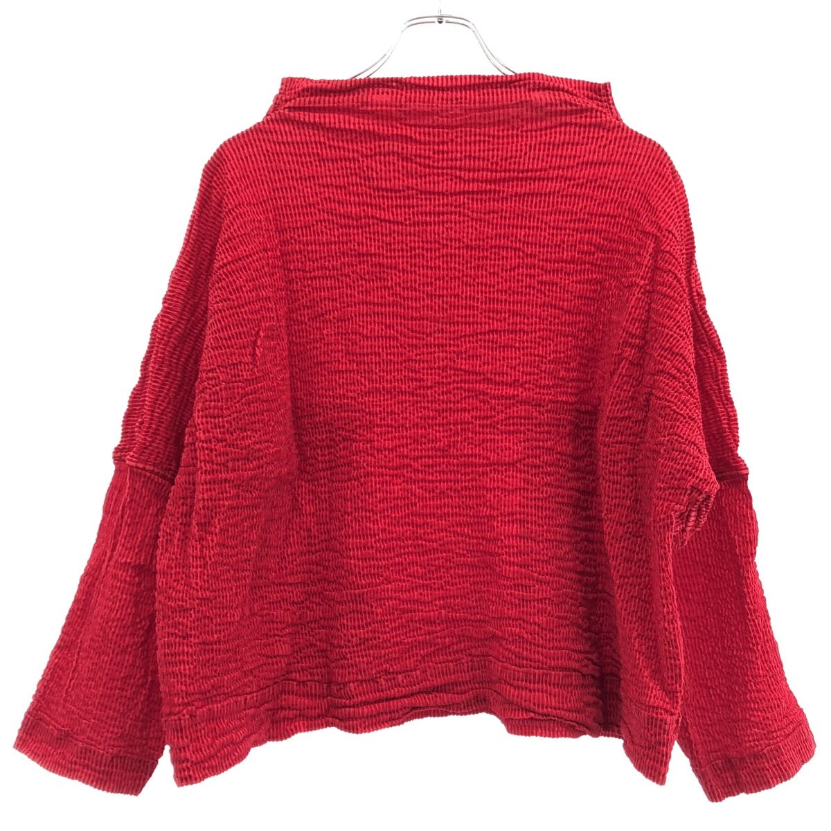 me ISSEY MIYAKE ミーイッセイ ミヤケ 25AW STRIPE FLOCKY CAULIFLOWER 