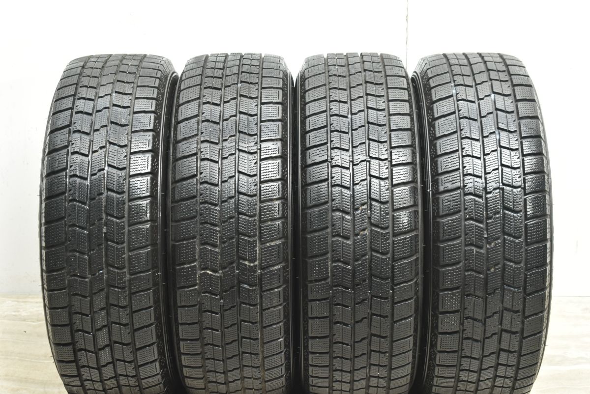 バリ溝 美品】マナレイスポーツ 15in 6J +45 PCD114.3 アイスナビ7 195 
