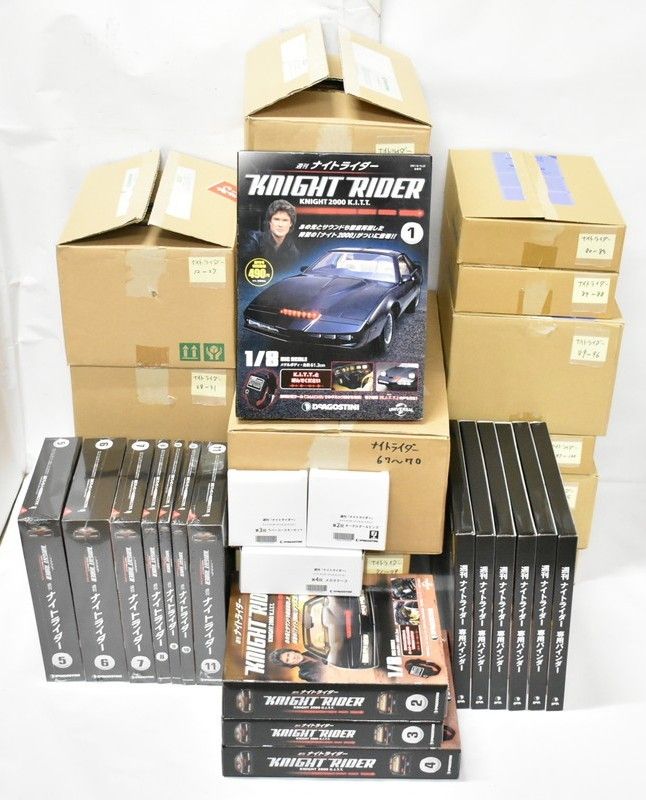 未組立 デアゴスティーニ ナイトライダー KNIGHT2000 K.I.T.T 1-110巻