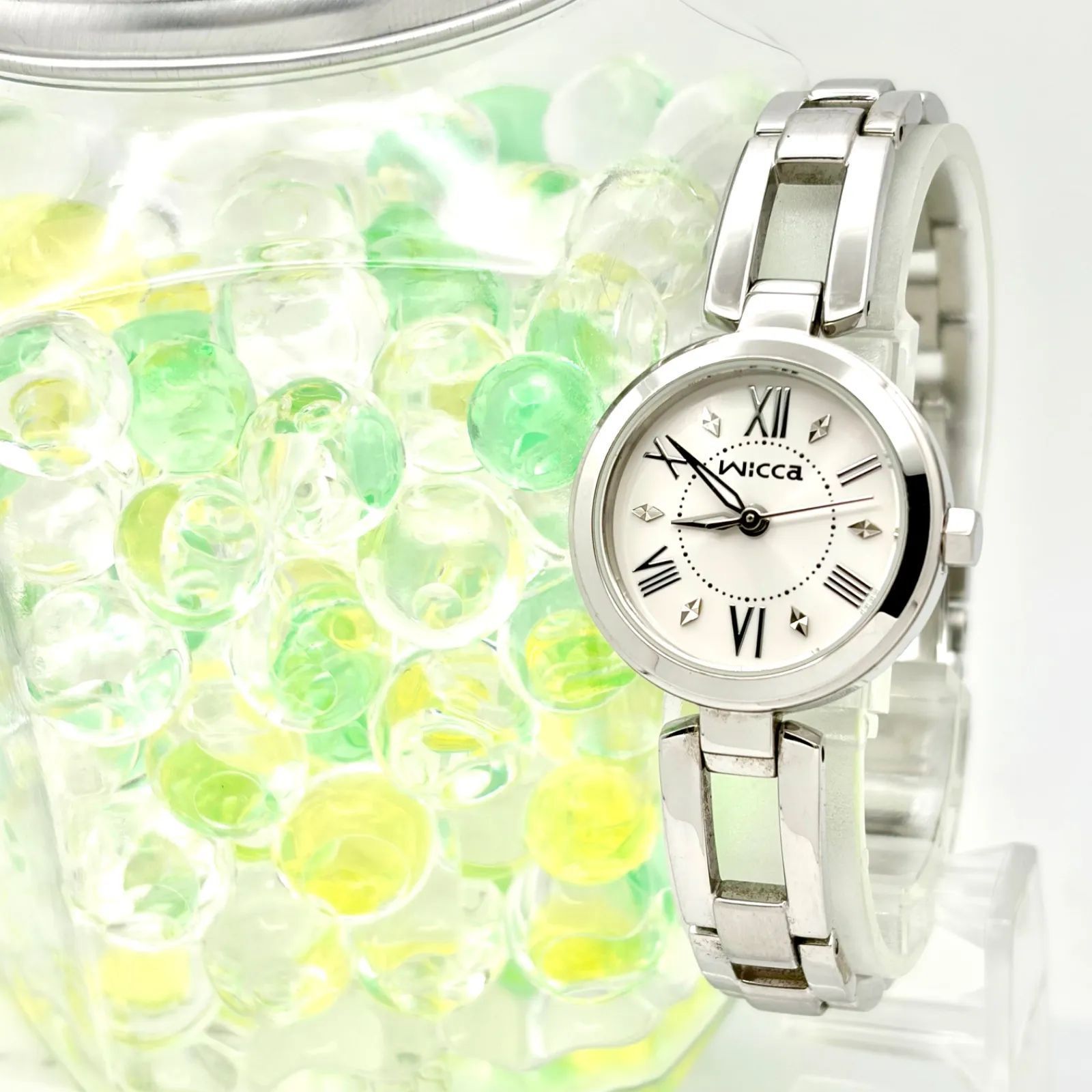 新品電池】CITIZEN シチズン wicca ウィッカ レディース 腕時計 