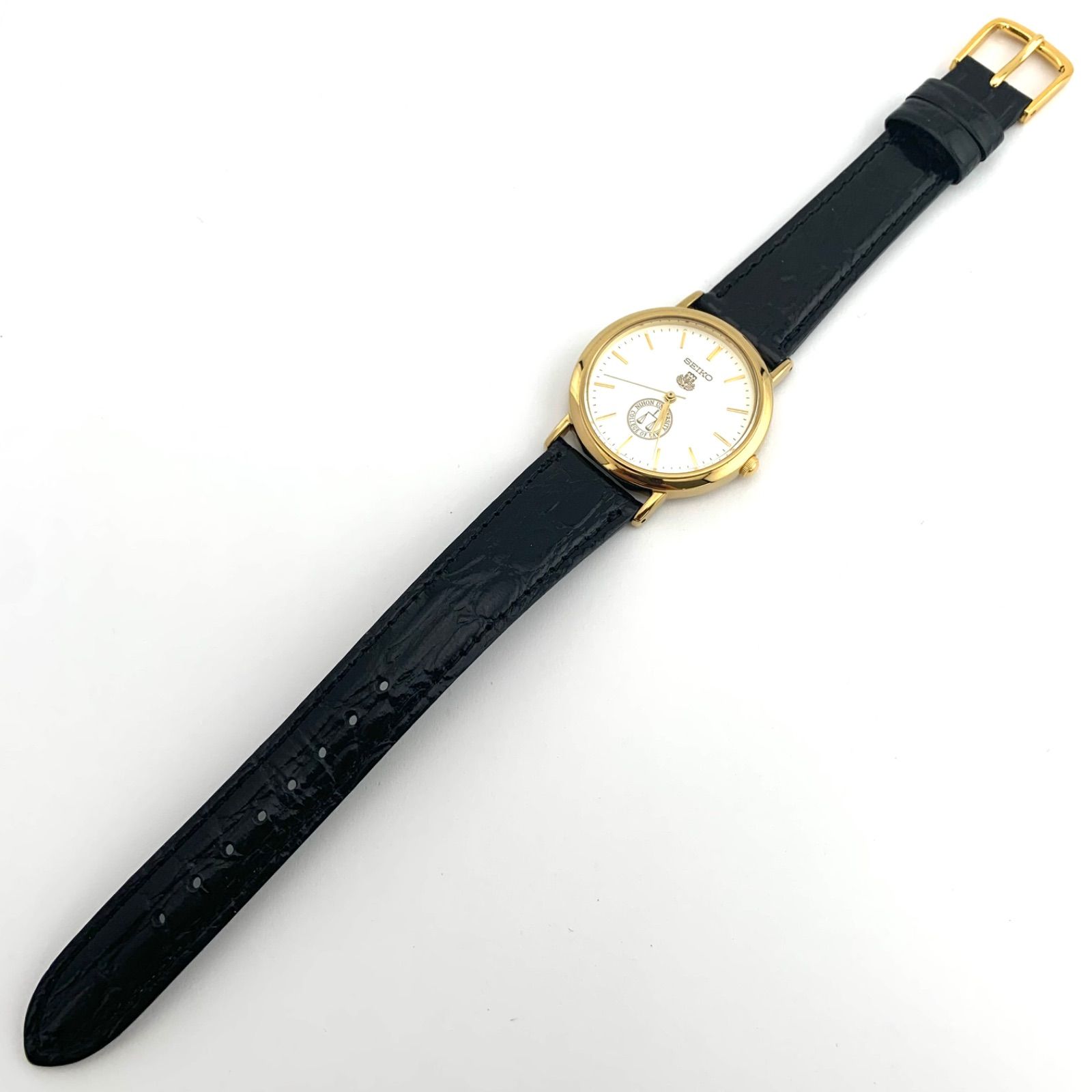 美品】SEIKO 7N01-6890 クォーツ 腕時計 ゴールド/ホワイト - メルカリ