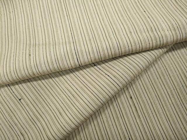 平和屋着物●男性 紬 縞 キングサイズ 正絹 逸品 CABD7559ut