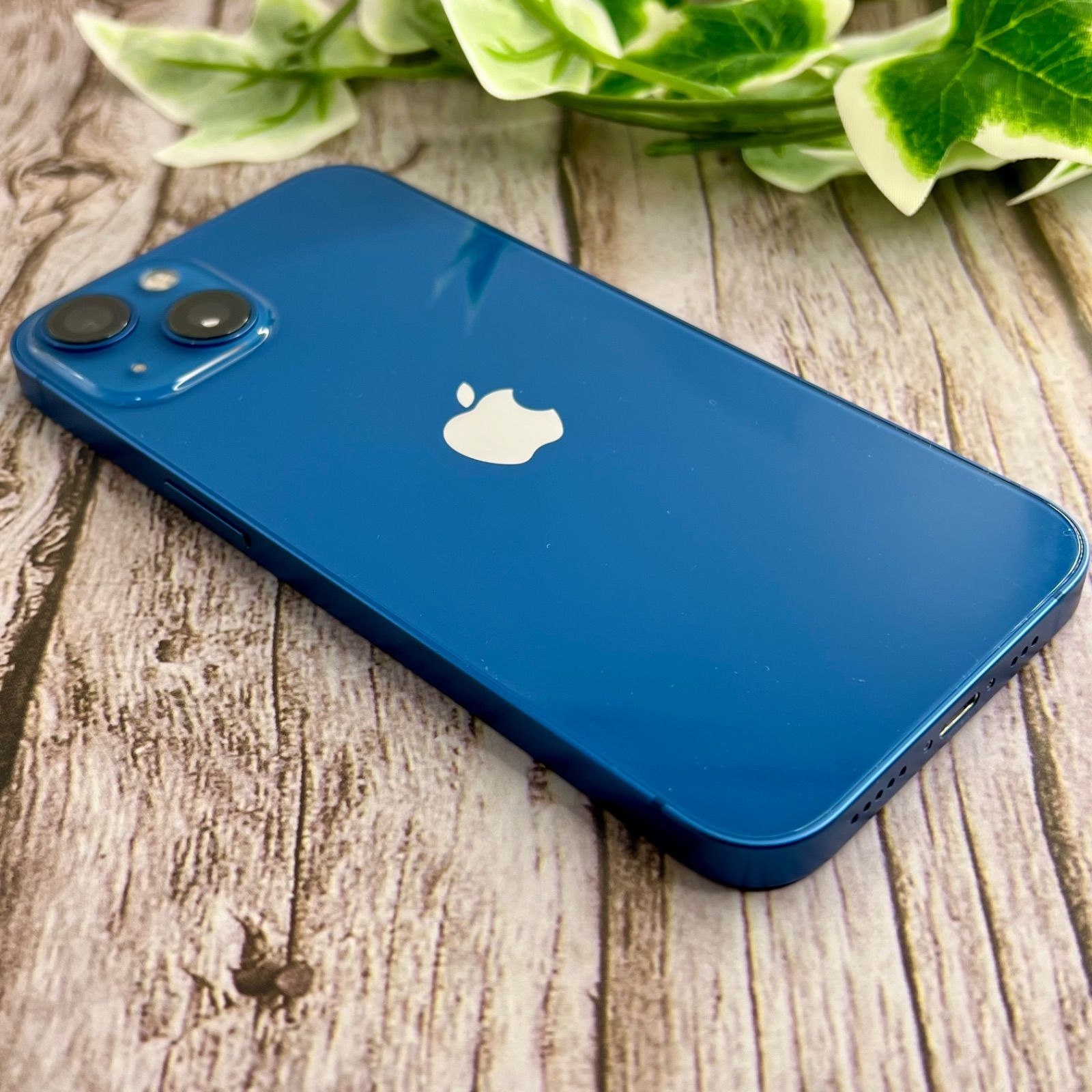 バッテリー100%】iPhone 13 128GB ブルー SIMフリー - メルカリ