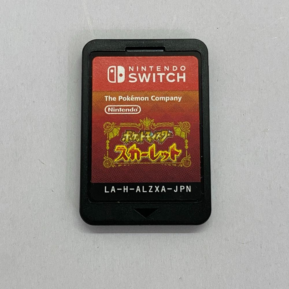 中古 Switch ポケットモンスター スカーレット + ゼロの秘宝 おもちゃ