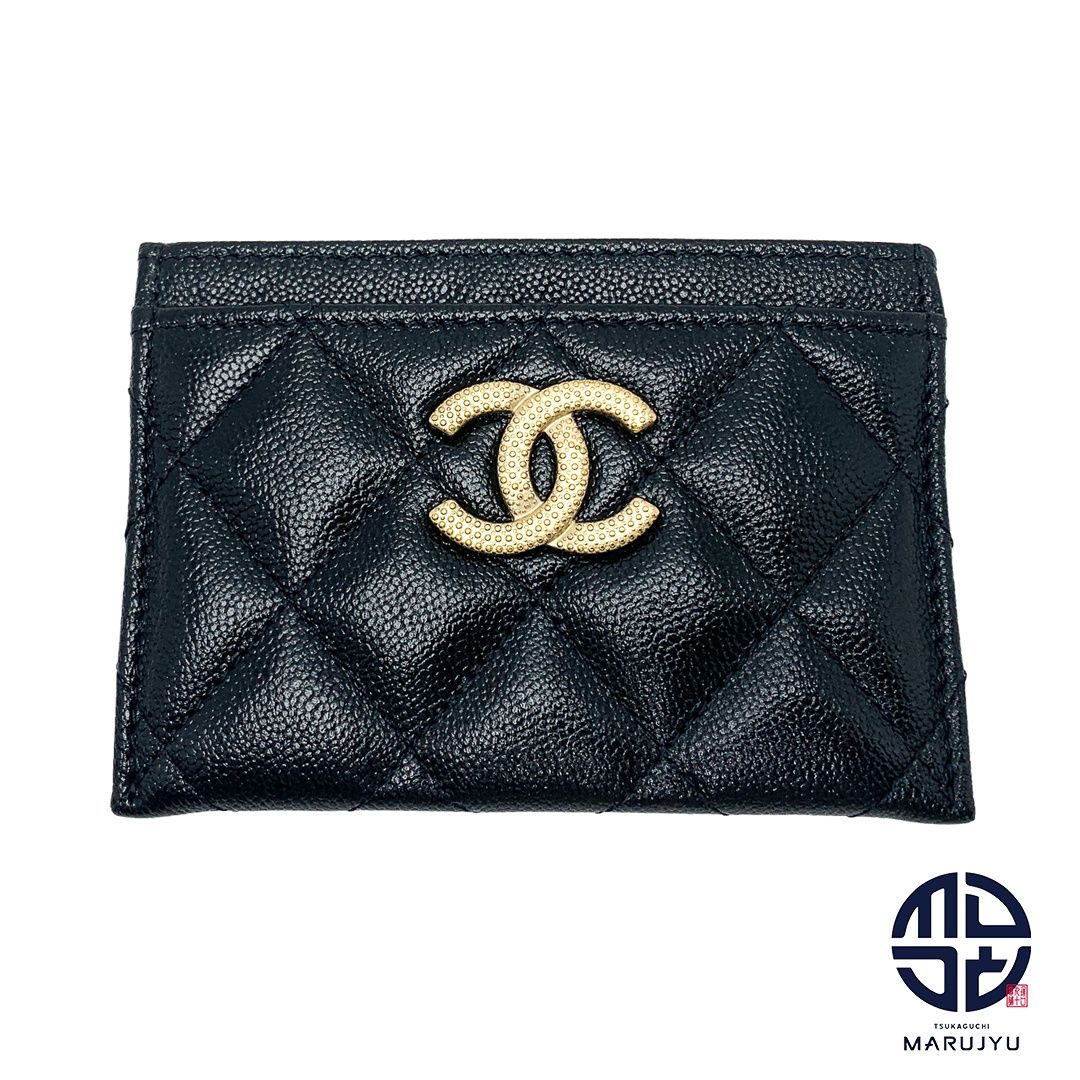 CHANEL シャネル 黒 ブラック キルティング CCマーク ココマーク CHANEL シャネル 黒 ブラック キルティング CCマーク ココマーク