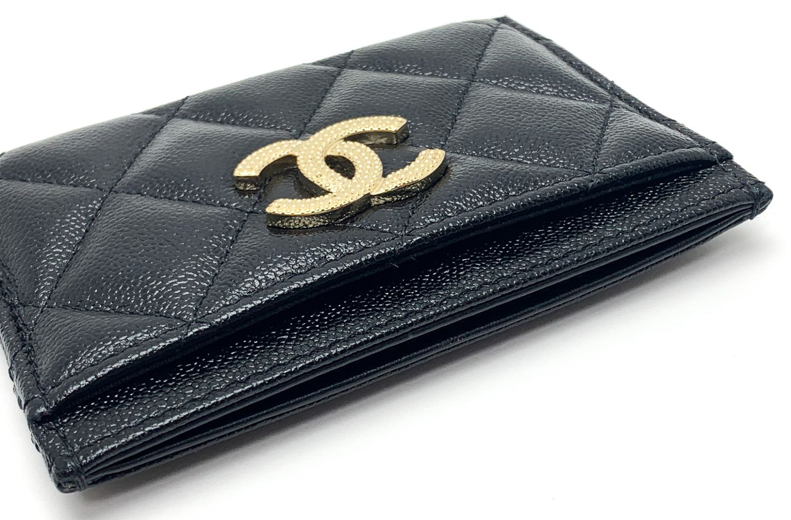 CHANEL シャネル 黒 ブラック キルティング CCマーク ココマーク CHANEL シャネル 黒 ブラック キルティング CCマーク ココマーク