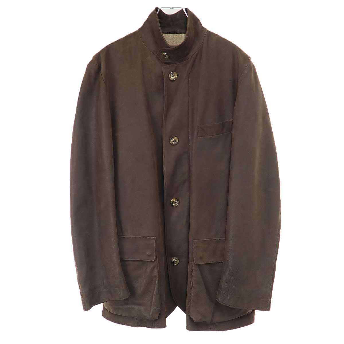 Loro Piana ロロピアーナ カシミヤライナーレザージャケット Loro Piana ロロピアーナ カシミヤライナーレザージャケット