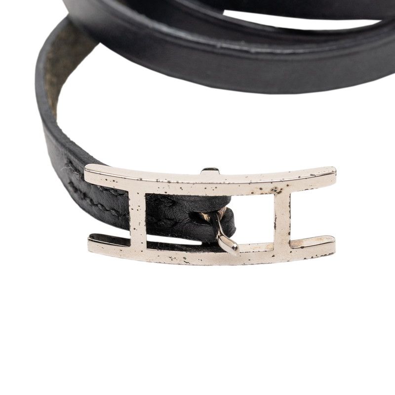 エルメス 4連 革ブレスレット HERMES - HERMES エルメス アピ3 レザー