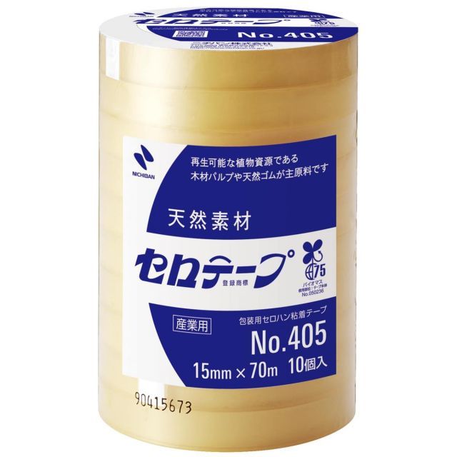 ニチバン セロテープ 大巻 15mm幅 70m巻 10巻入 405-15×70