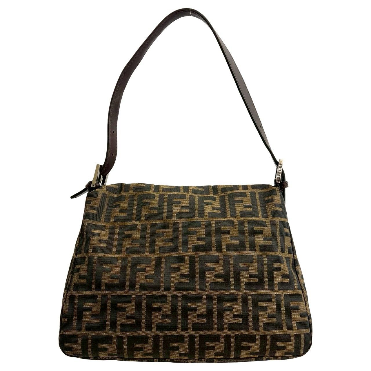 極 美品 FENDI フェンディ マンマバケット ズッカ FF 柄 レザー 極 美品 FENDI フェンディ マンマバケット ズッカ FF 柄 レザー