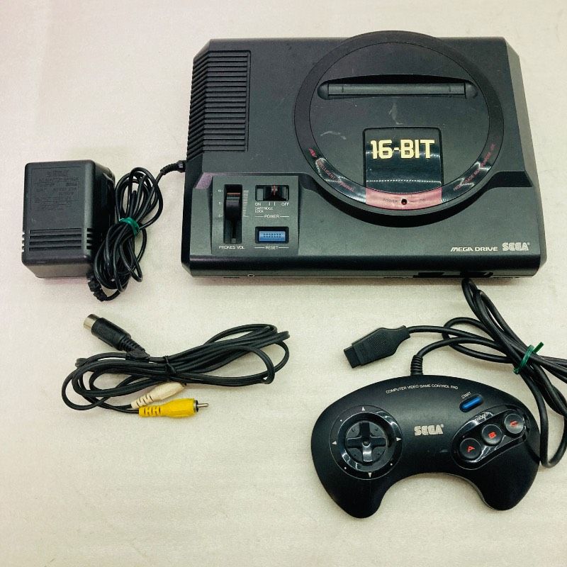 【動作確認済み】【すぐ遊べるセット】SEGA セガ メガドライブ 16BIT HAA-2510 MEGA DRIVE FW2