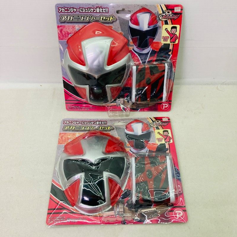 2点セット】手裏剣戦隊ニンニンジャー アカニンジャーセット 2点セット】手裏剣戦隊ニンニンジャー アカニンジャーセット