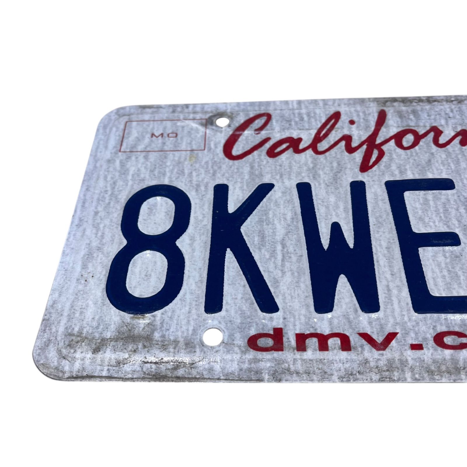 実使用品 USA カリフォルニア州 ナンバープレート 本物 ライセンス 