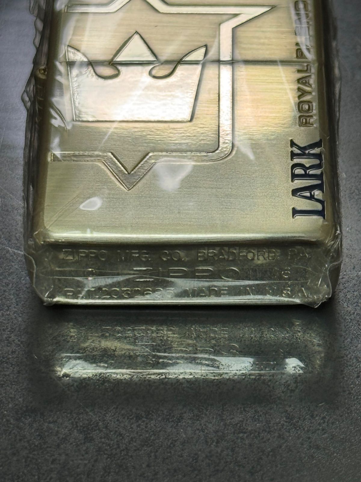 zippo ラーク ロイヤルブレンド 1937レプリカ 限定品 シャンパン 