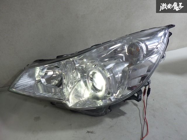 点灯OK！/レンズ綺麗！】スバル純正 BR9 BM9 レガシィ 前期 HID ヘッド