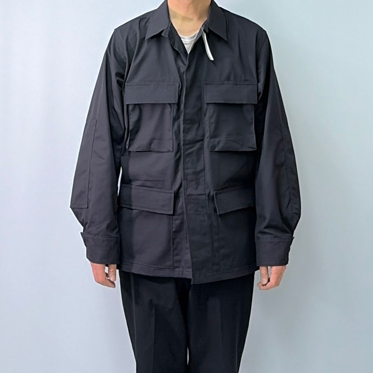 デッドストック 90s US ARMY BDU BLACK 357 ブラック 黒 ミリタリー 