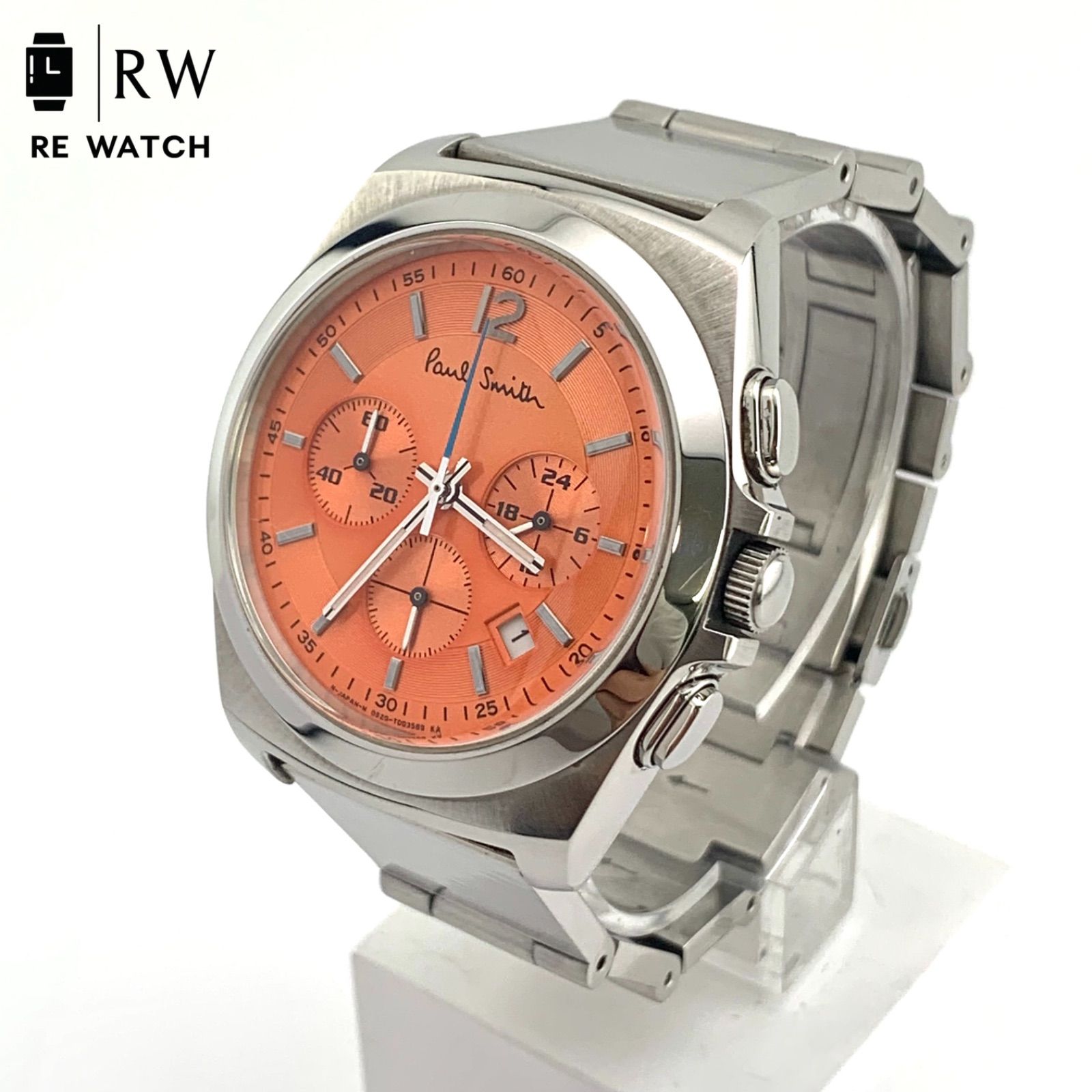 中古】Paul Smith 0520 オレンジ 腕時計 WR.103R - メルカリ