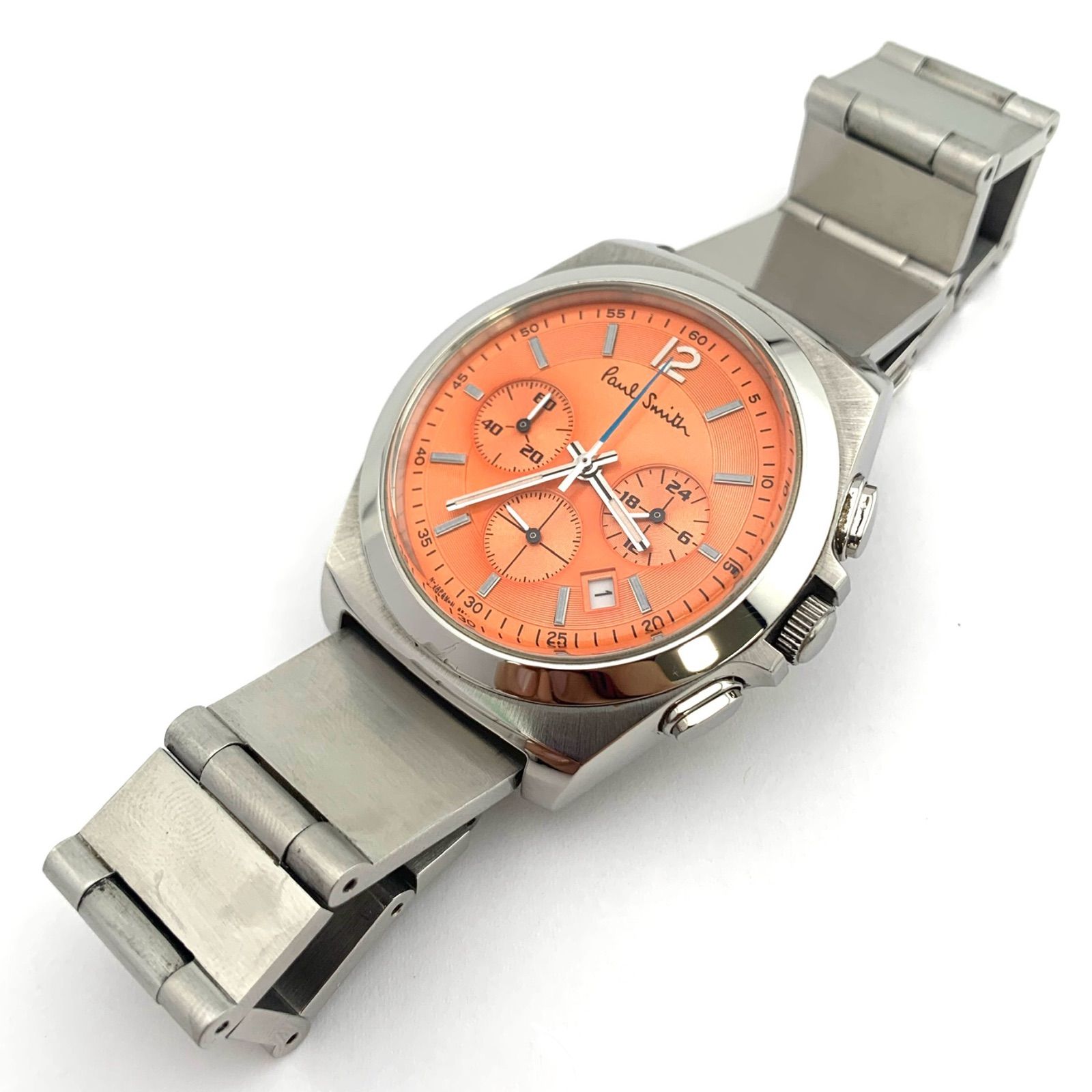中古】Paul Smith 0520 オレンジ 腕時計 WR.103R - メルカリ