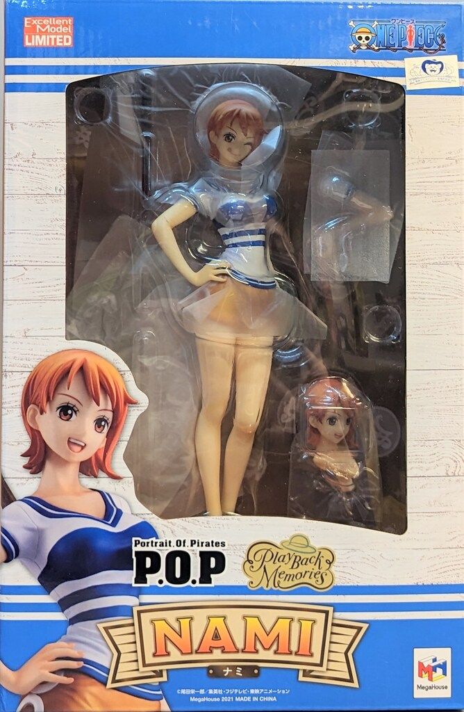 フィギュア ONEPIECE P.O.P Play Back Memories ナミ フィギュア ∴WH5593