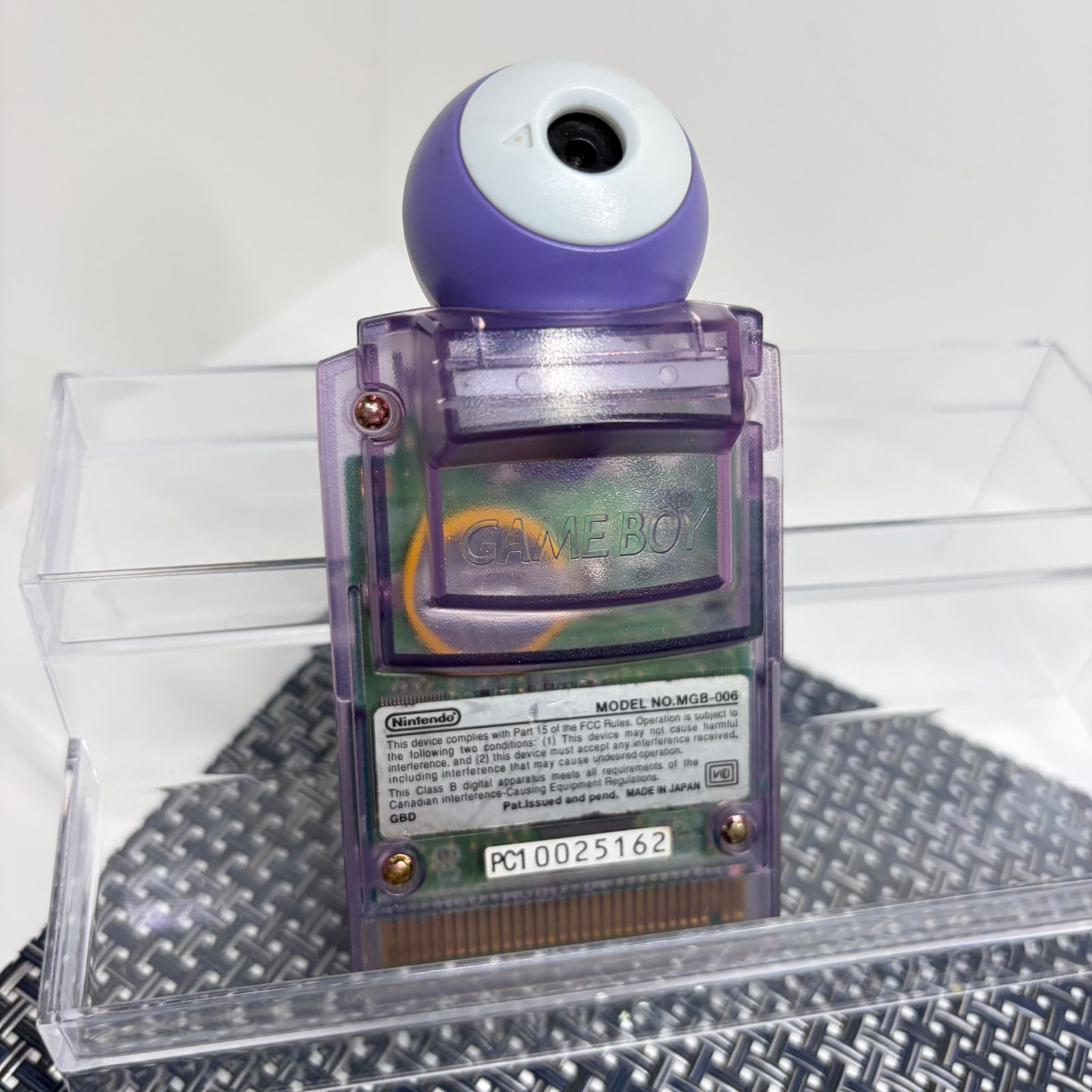 新品電池交換済】GBC ポケットカメラ ゲームボーイカラー クリア