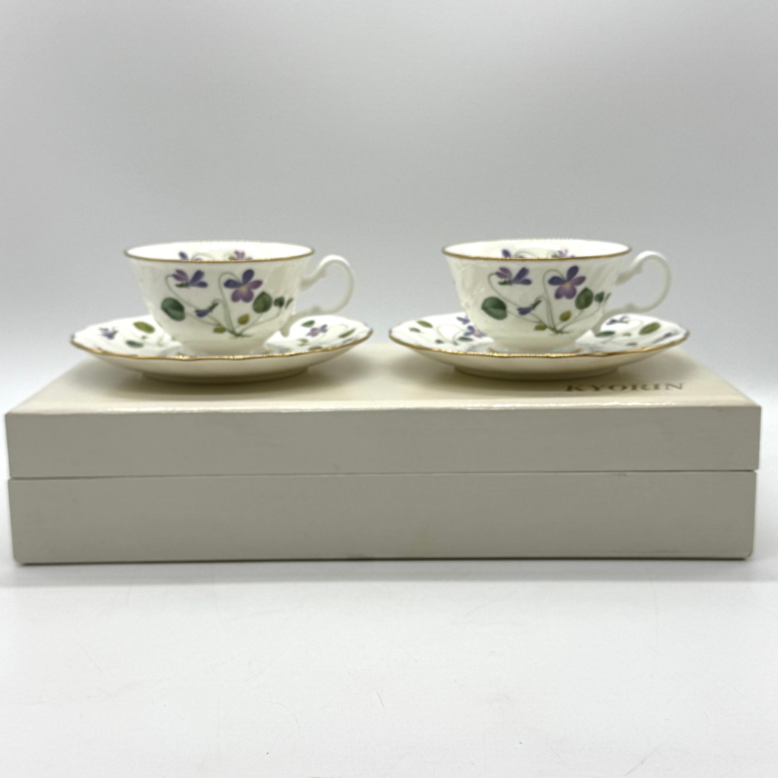 Noritake ノリタケ ボーンチャイナ バイオレットドリーム カップ 