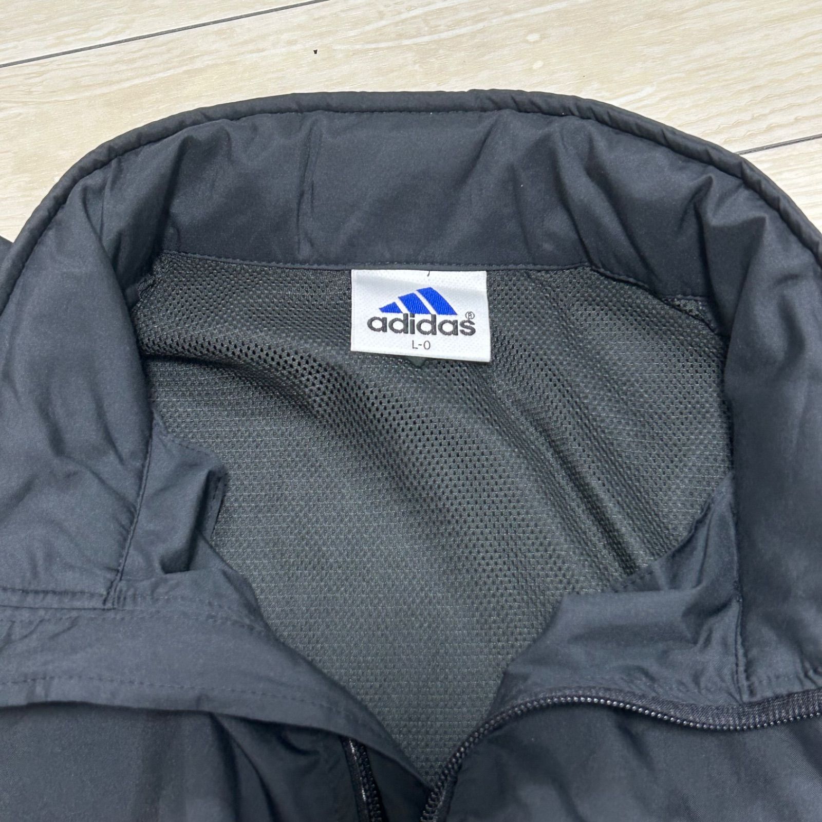 希少 adidas アディダス デサント期 日本製 ウィンドブレーカー 