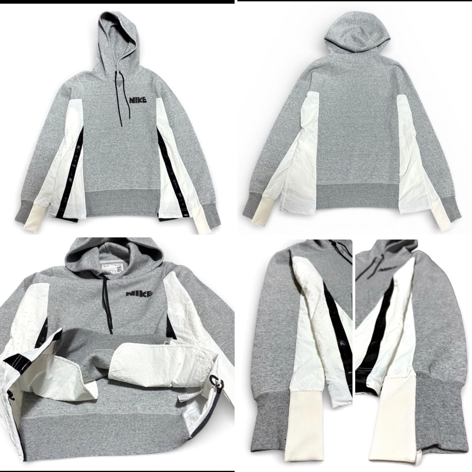 美品 Sacai x Nike NRG セットアップ フーディー + パンツXS - メルカリ