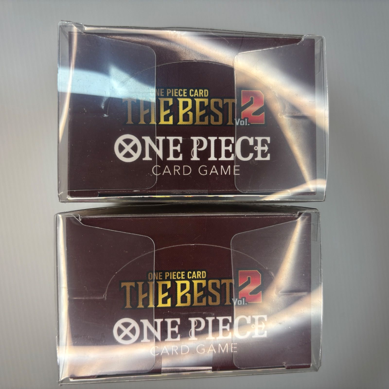 未開封テープ付プラケース付】THE BEST vol.2 ワンピースカードゲーム
