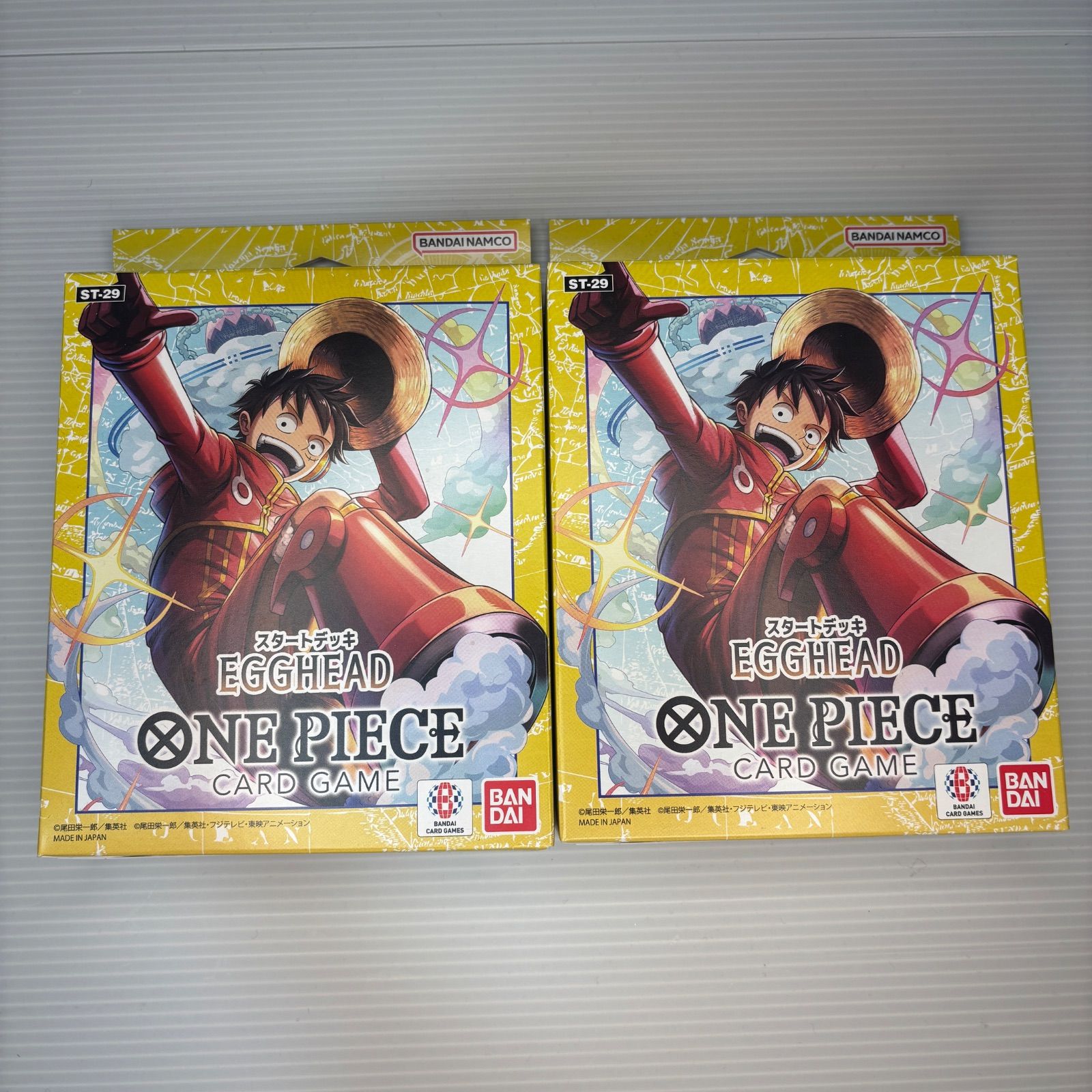 新品未開封】ワンピースカード スタートデッキ エッグヘッド 2個セット 