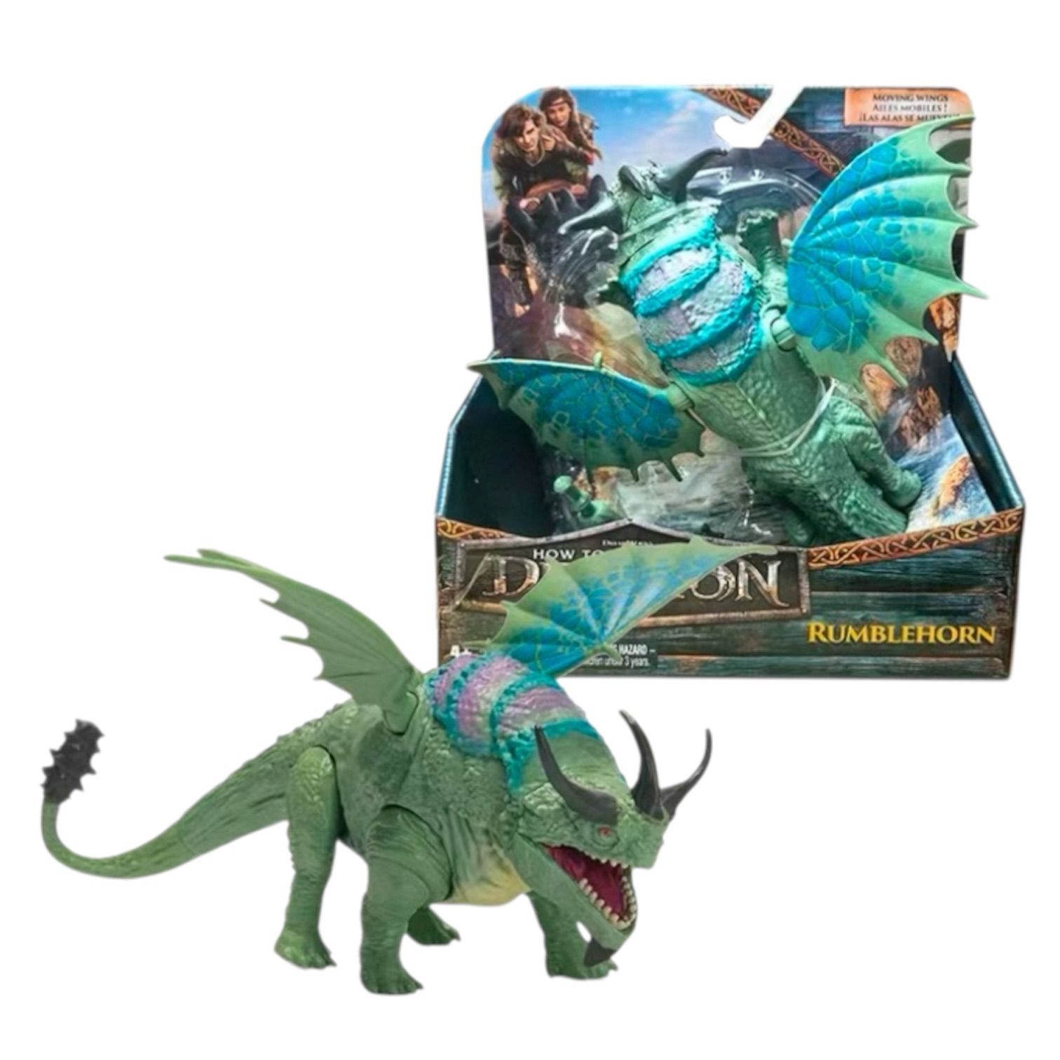 新品未使用　スピンマスター　ヒックとドラゴン　聖地への冒険　フィギュア　６種 ヒックとドラゴン ランブルホーン アクションフィギュア スピン