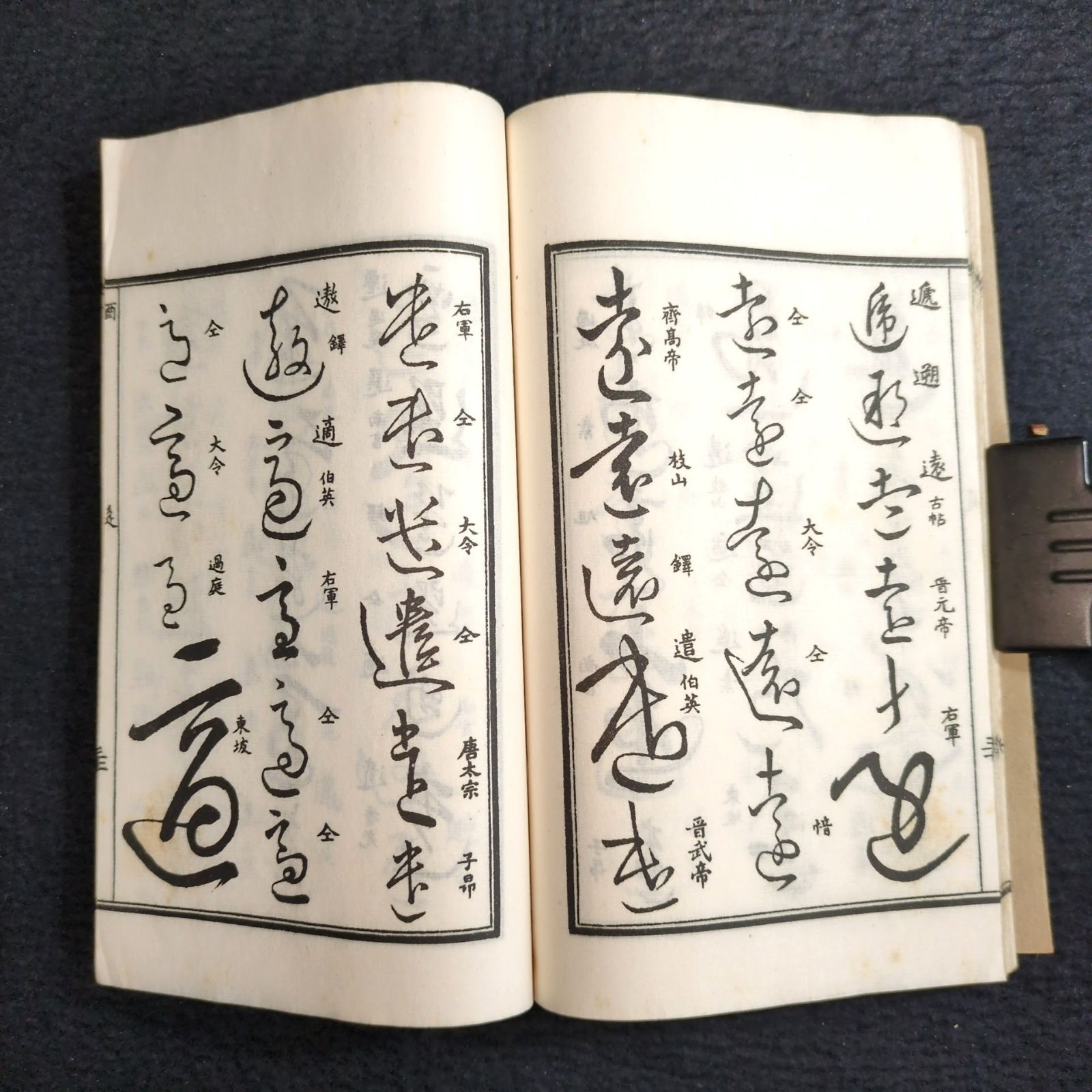 草書 字典◇草字彙◇字書 漢字 書道 漢籍 中国 唐本 和紙 一閑張り