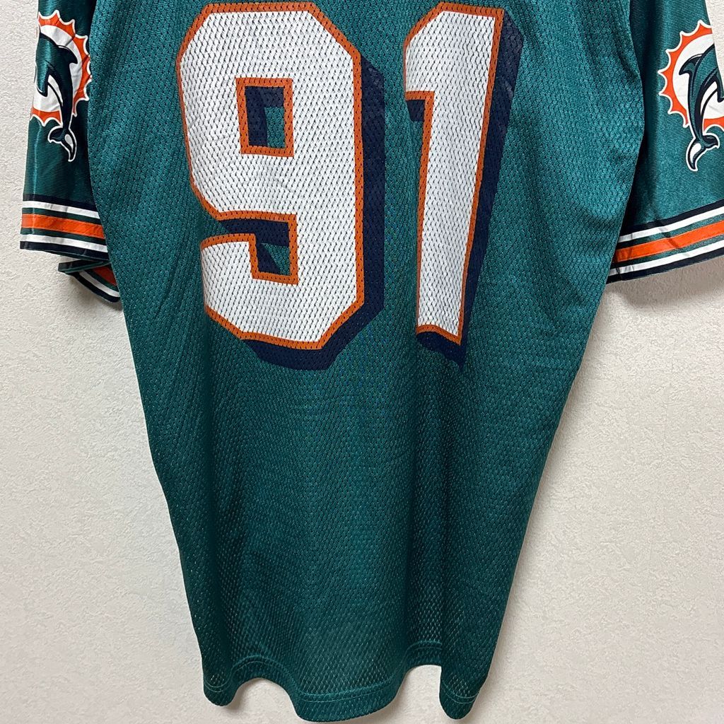 Reebok】 NFL Miami Dolphins Football Shirts WAKE マイアミ