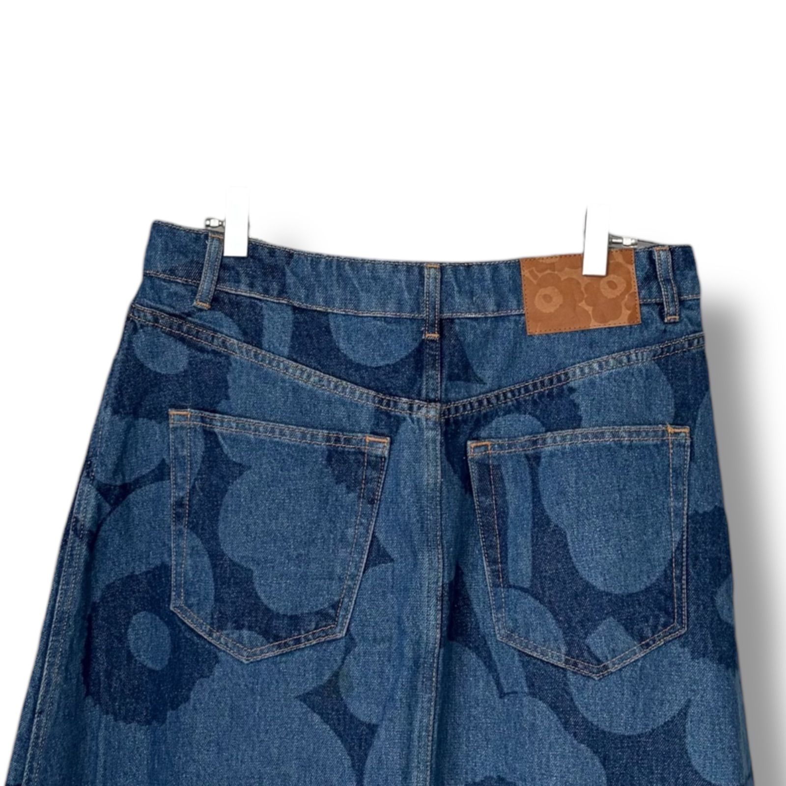 marimekko マリメッコ ブルー レディース スカート ロングスカート