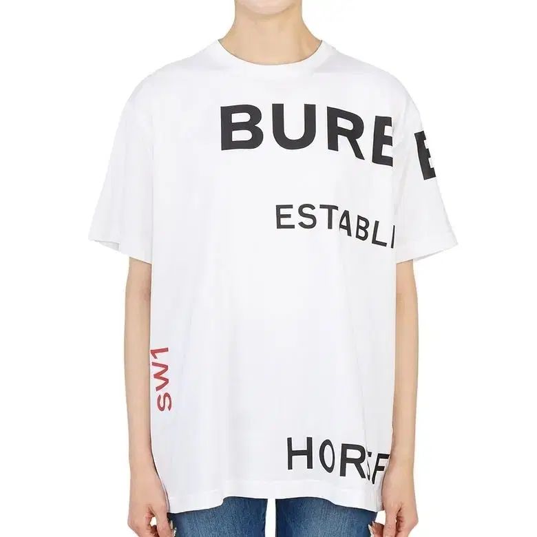 バーバリー(BURBERRY) ホースフェリー オーバーサイズ 半袖T バーバリー(BURBERRY) ホースフェリー オーバーサイズ 半袖T
