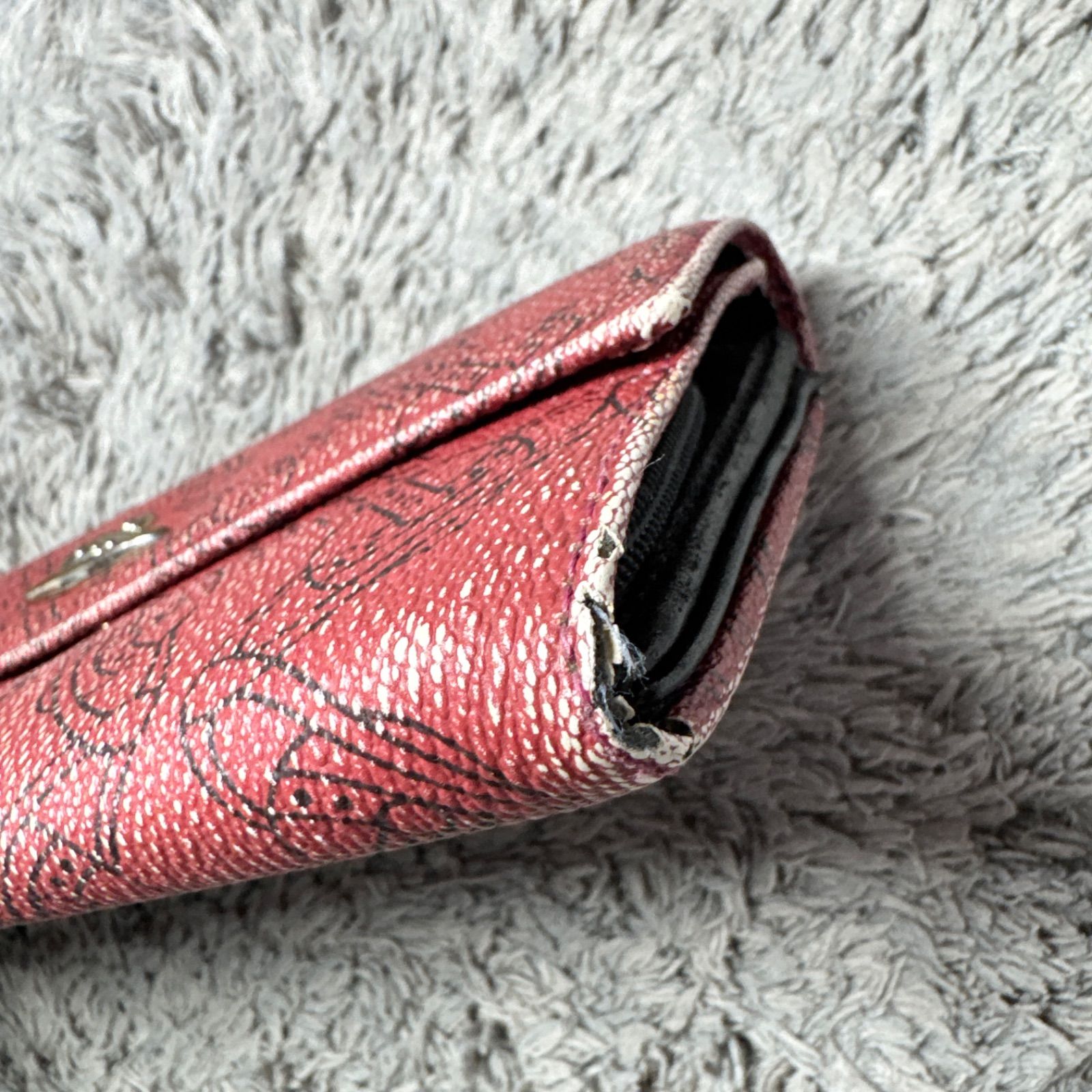 Vivienne Westwood ヴィヴィアンウエストウッド レザー 長財布 オーブ 
