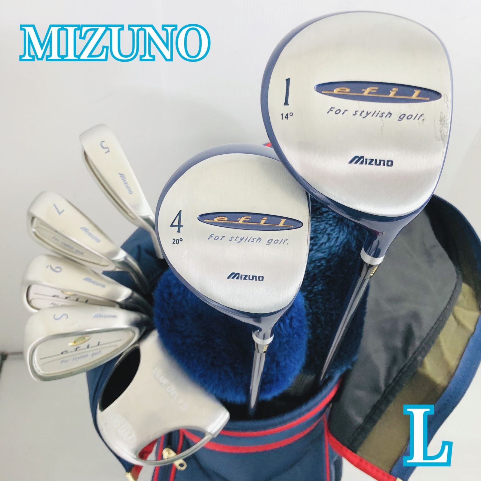 レディース MIZUNO ミズノ efil エフィル ゴルフクラブセット