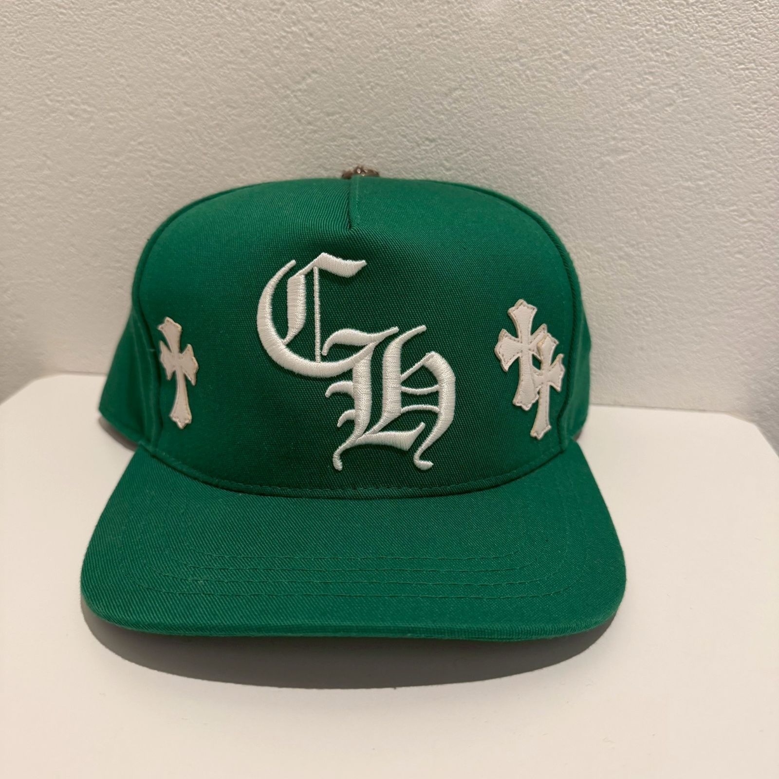 クロムハーツ キャップ グリーン 中古・古着通販CHROME HEARTS (クロム