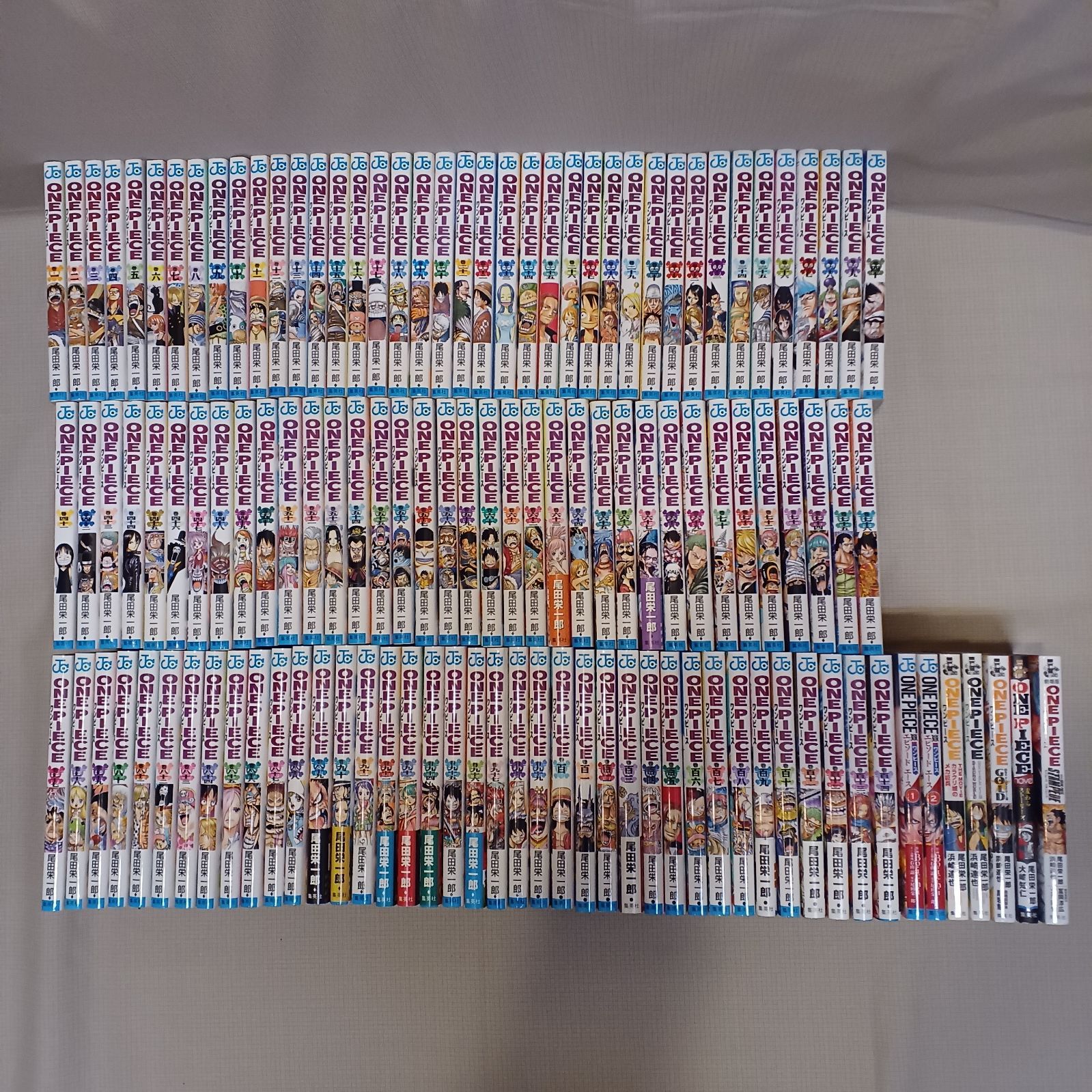 ONE PIECE ワンピース 1～114巻セット＋関連本7冊おまけ 尾田栄一郎