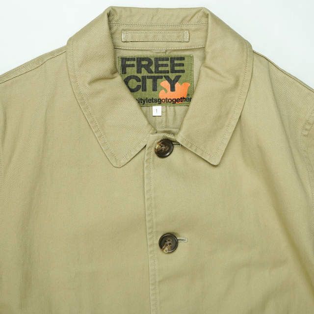 FREECITY フリーシティ 日本製 CHINO SHOP COAT チノショップコート 