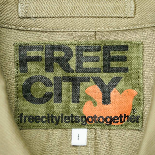 FREECITY フリーシティ 日本製 CHINO SHOP COAT チノショップコート 