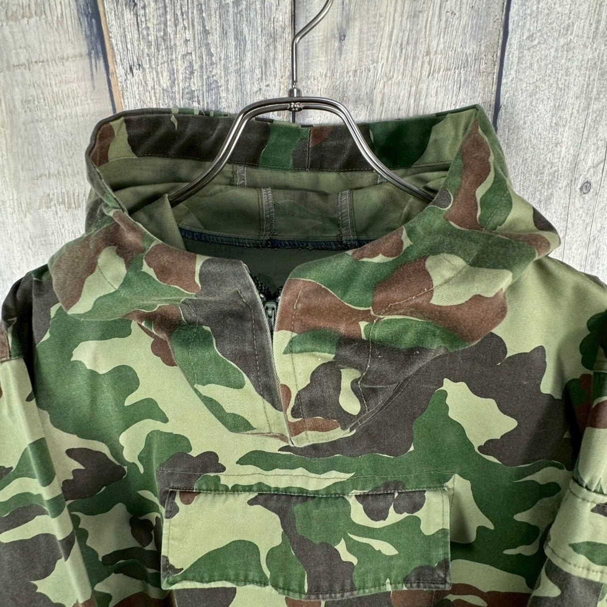OLD MILITARY 90s ミリタリー K.K.SASAKI 迷彩 CAMO カモフラ プル