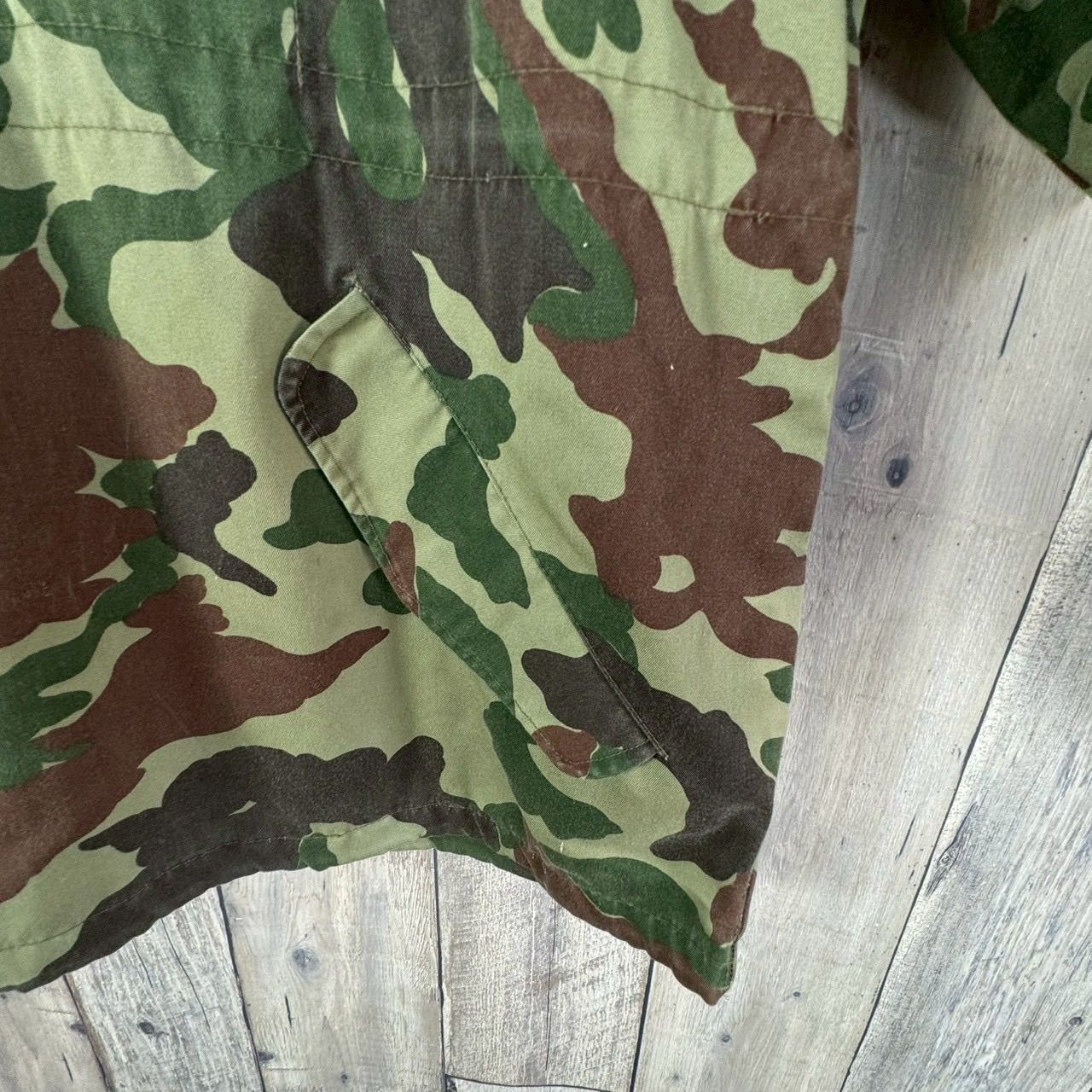 OLD MILITARY 90s ミリタリー K.K.SASAKI 迷彩 CAMO カモフラ プル