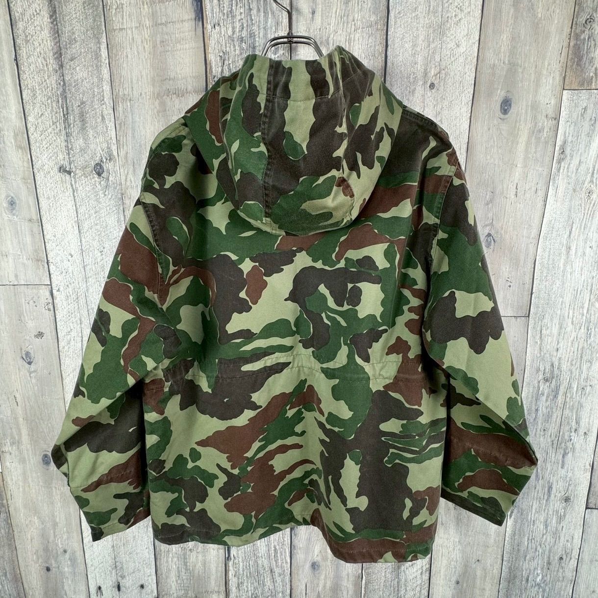 OLD MILITARY 90s ミリタリー K.K.SASAKI 迷彩 CAMO カモフラ プル