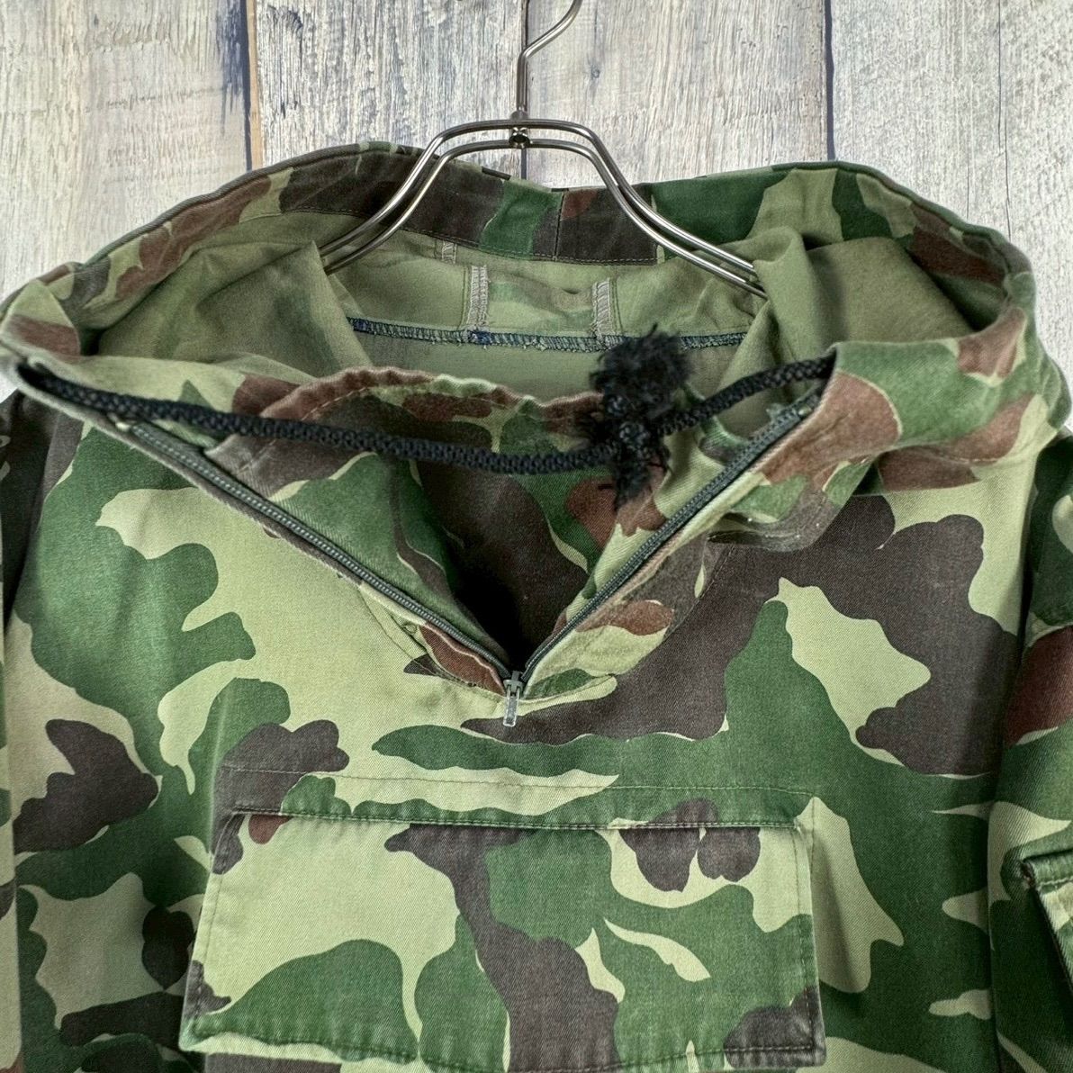 OLD MILITARY 90s ミリタリー K.K.SASAKI 迷彩 CAMO カモフラ プル