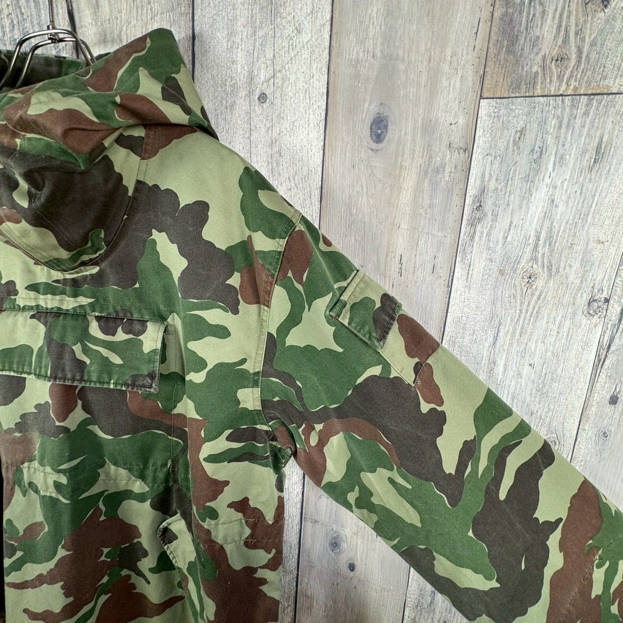 OLD MILITARY 90s ミリタリー K.K.SASAKI 迷彩 CAMO カモフラ プル