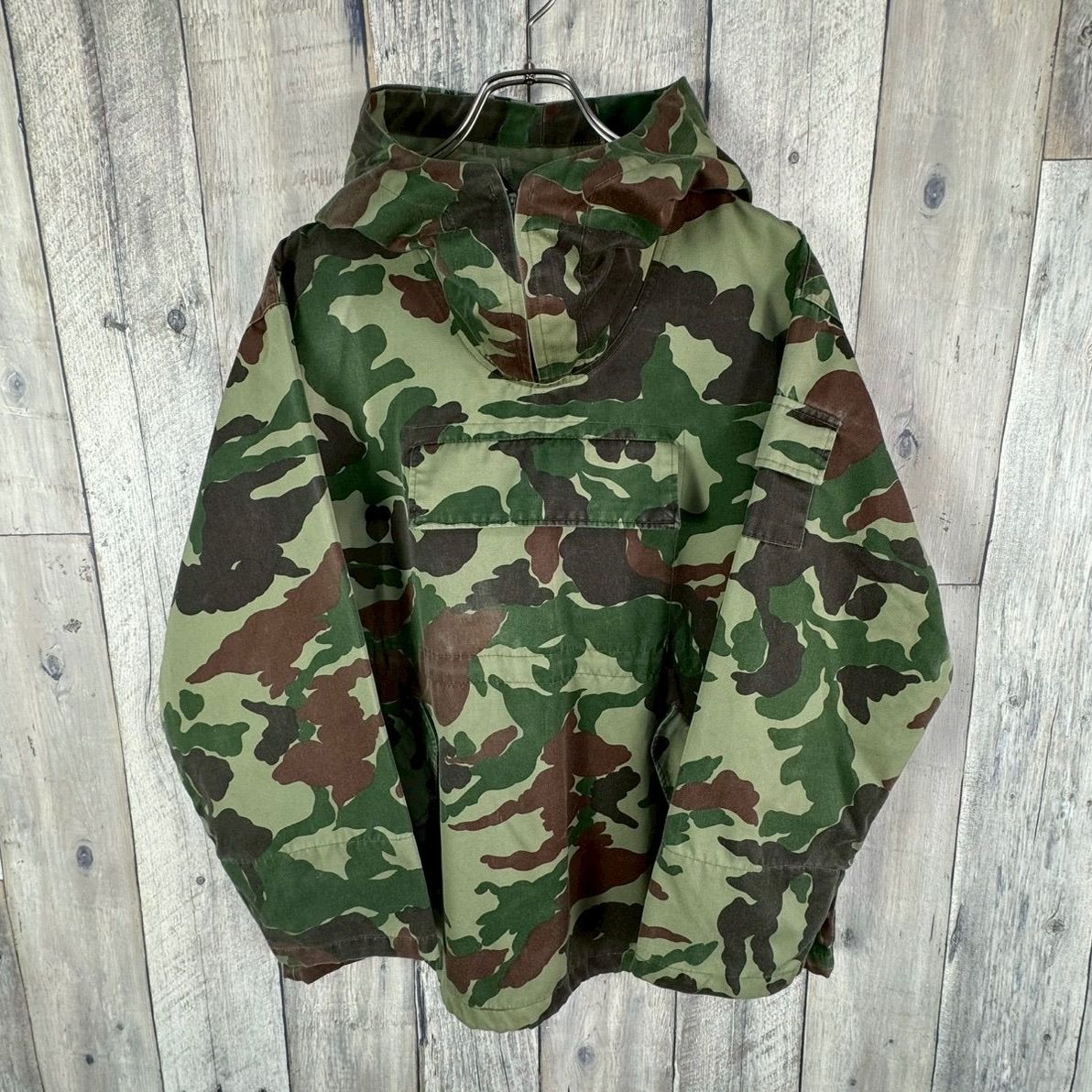 OLD MILITARY 90s ミリタリー K.K.SASAKI 迷彩 CAMO カモフラ プル