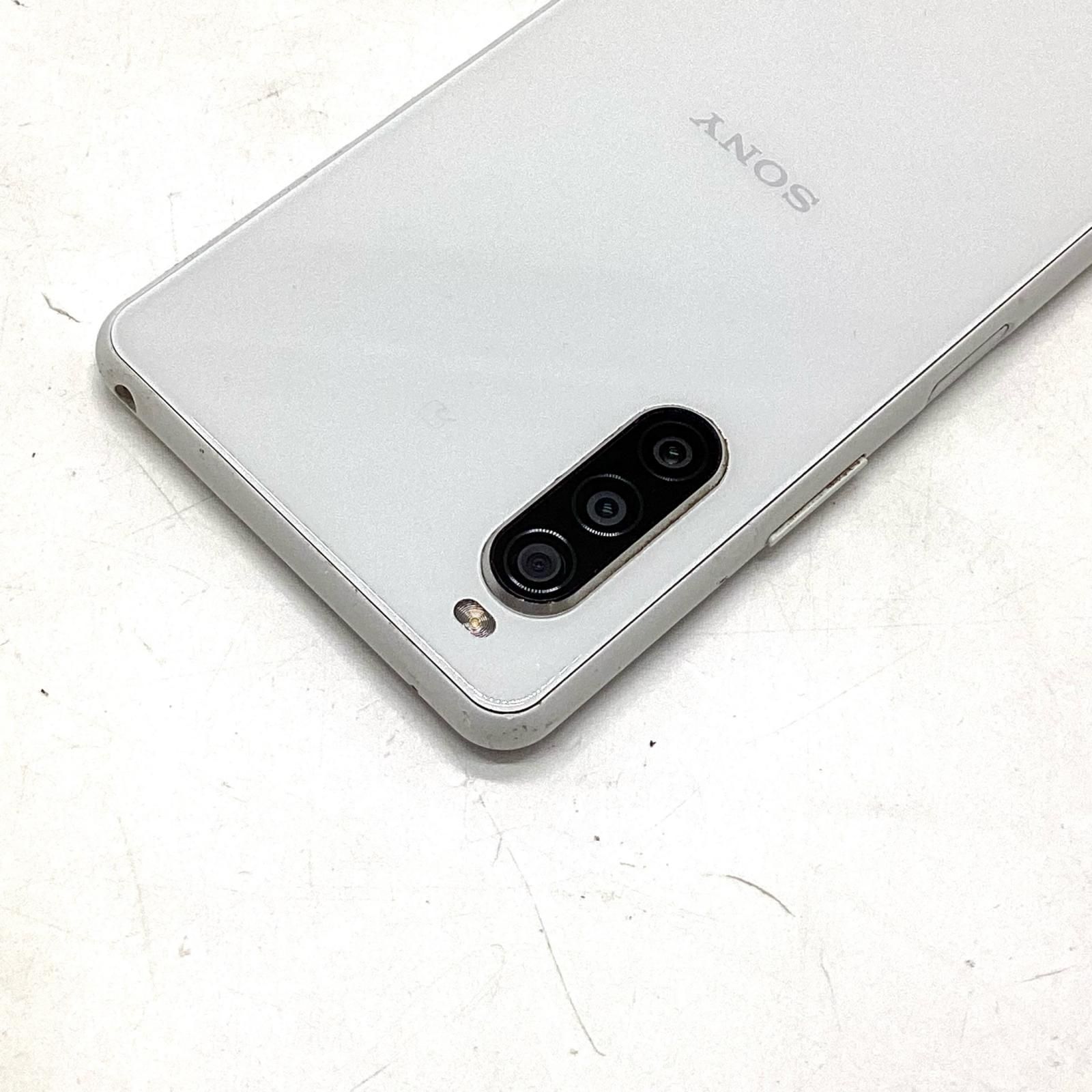 美品】SONY Xperia10ⅱ SO-41A White 白 本体 箱付き Xperia 0 SO-41A Sony