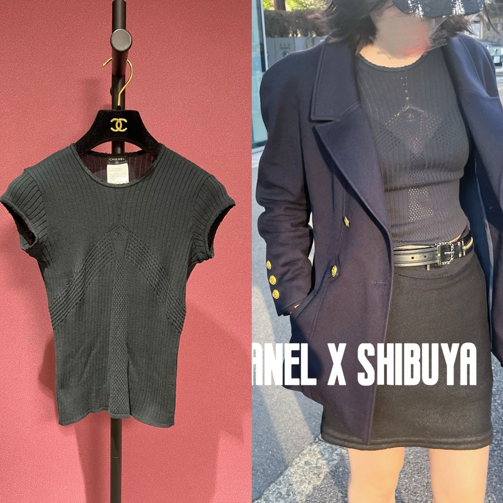 CHANEL 04P P23504V01580 SHIRT シャネルシャツ 36 正規品 43,240円